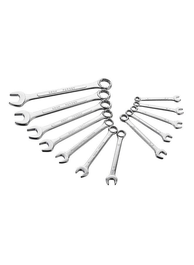 لوازم برو7 طقم مشترك 12 قطعة من 8 الى 24 متر - 12 قطعة - مجموعة مفاتيح مسننة بتصميم مفتوح ومغلق، مقبض مانع للانزلاق، آلية عزم دوران قوية، حقيبة تخزين عملية - مناسب للسيارة، المنزل وورش العمل - Image 5